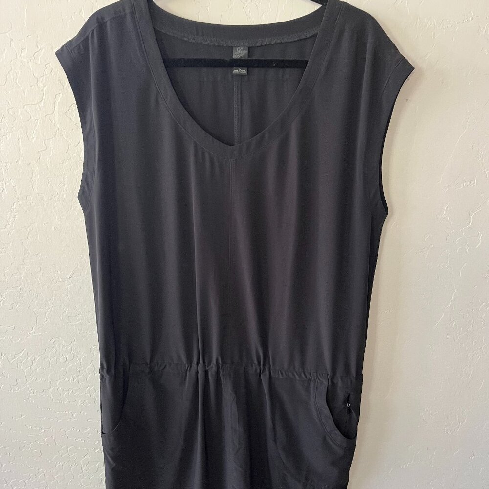 Women's Prana Cinch Waist Romper Mini Dress. Size XL